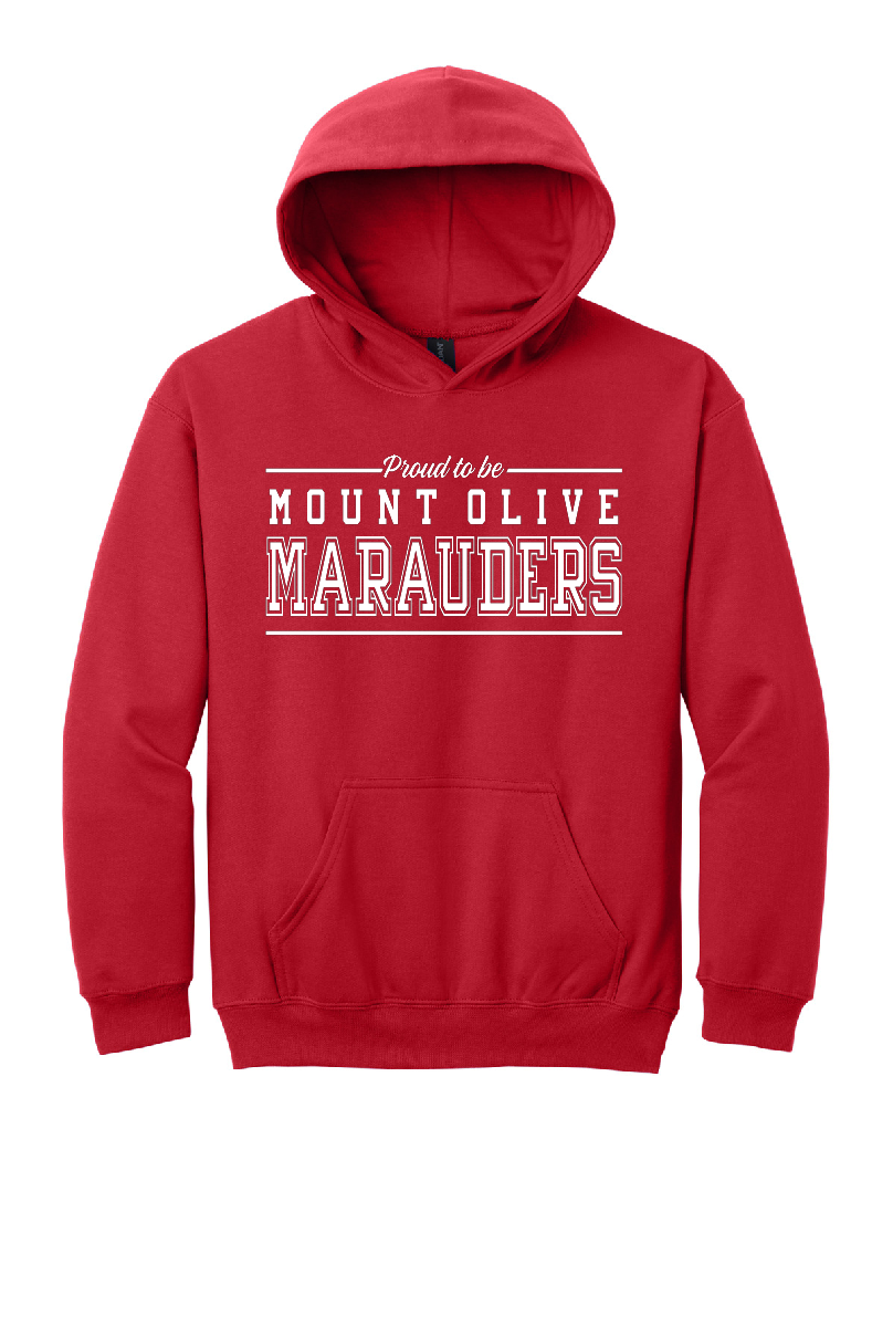 CMS - Mount Olive Marauders Hoodie Red