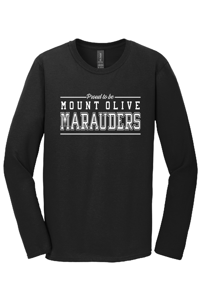 CMS - Mount Olive Marauders - Long Sleeves Black