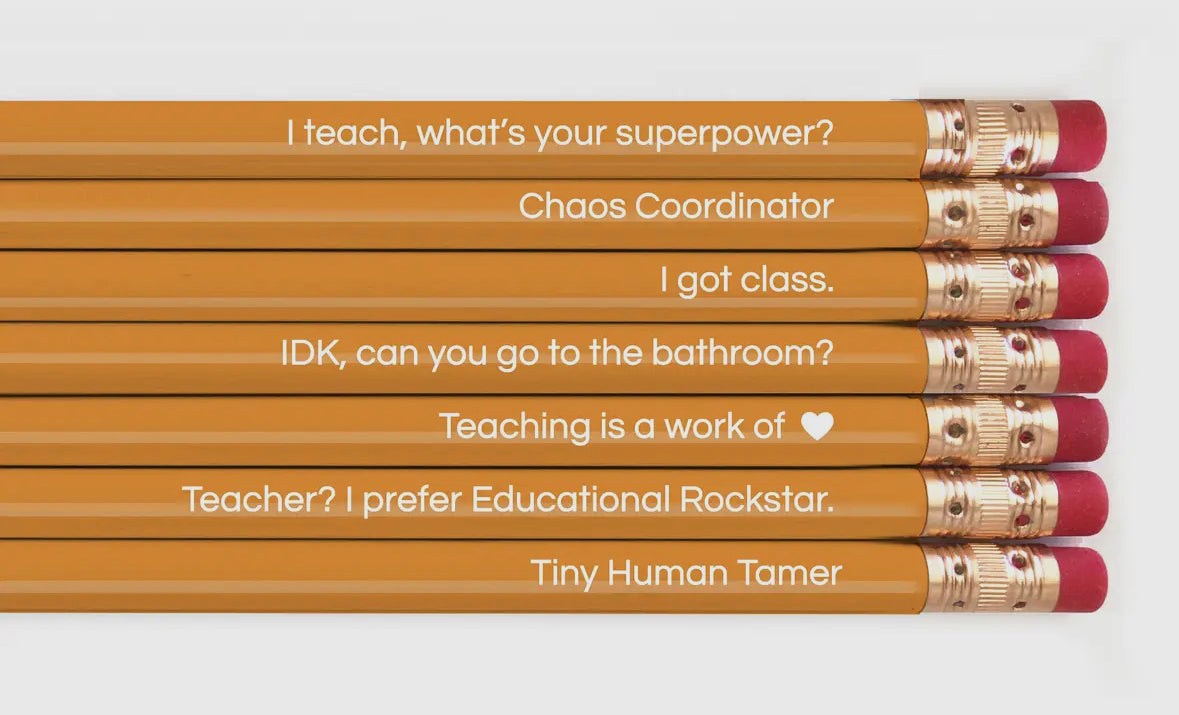 Teacher Pencil Set
