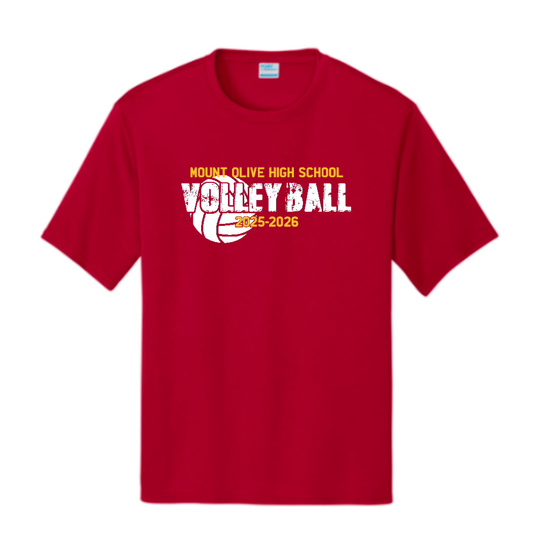 MOBVB Performance Tee Red