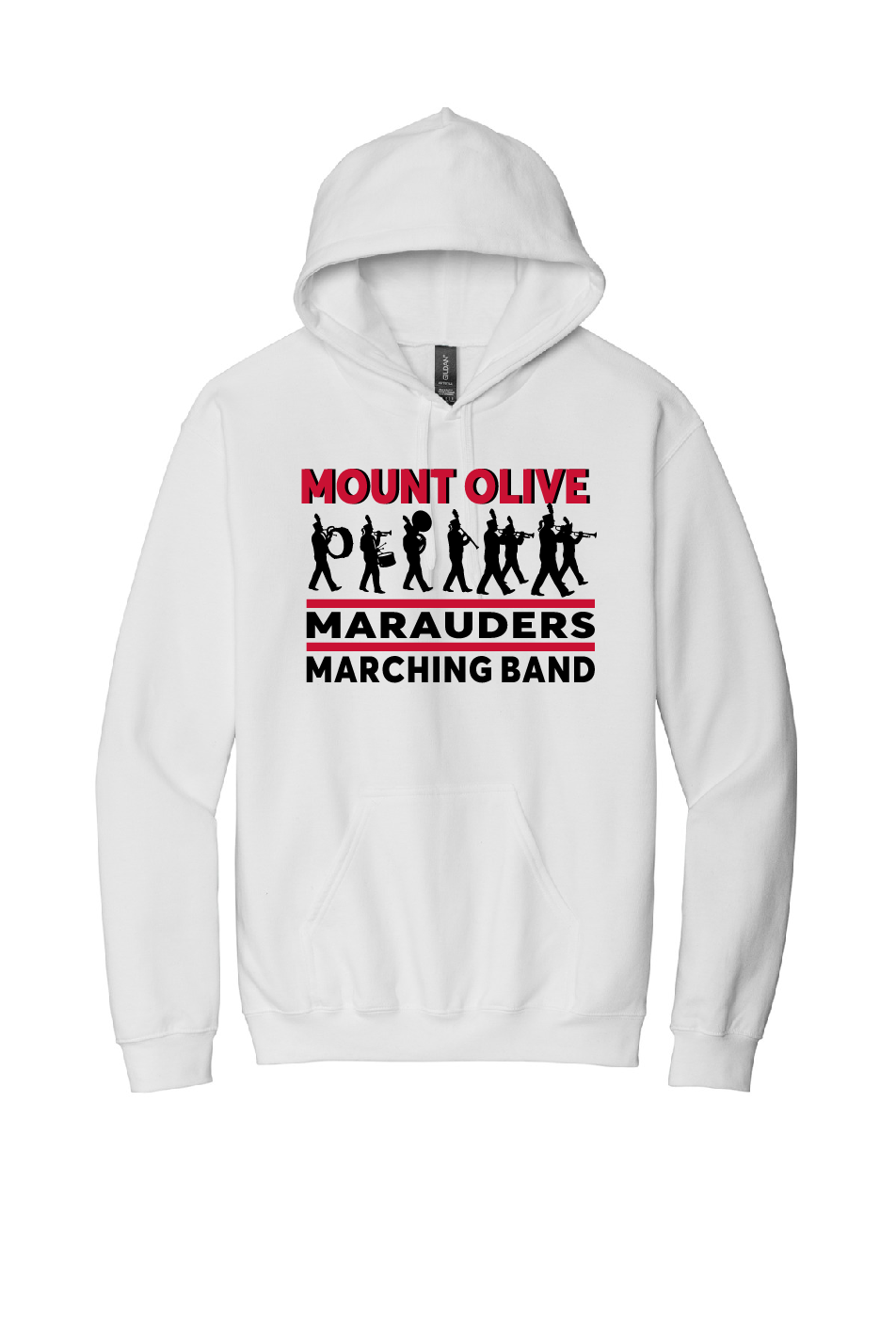 MOMB White Hooded Sweatshirt
