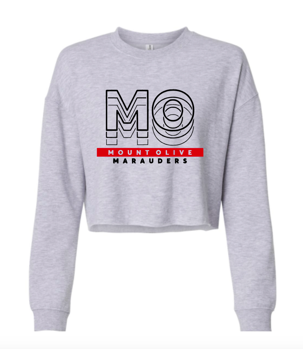 MO Cheer Crop Hoodie & Crew