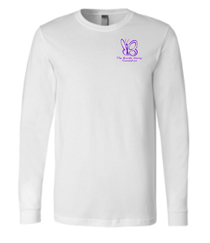 The Brooke Healey Foundation Long Sleeve Tee - White