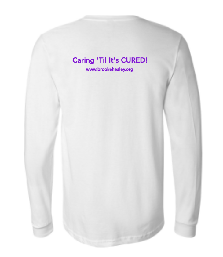 The Brooke Healey Foundation Long Sleeve Tee - White