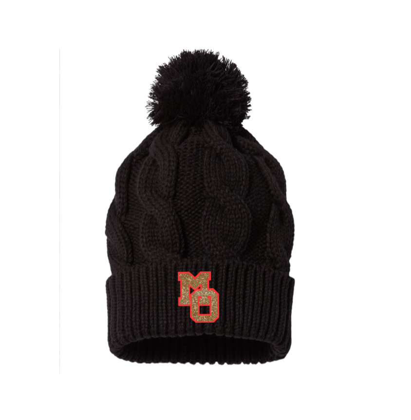 Marauder Wrestling Pom Beanie