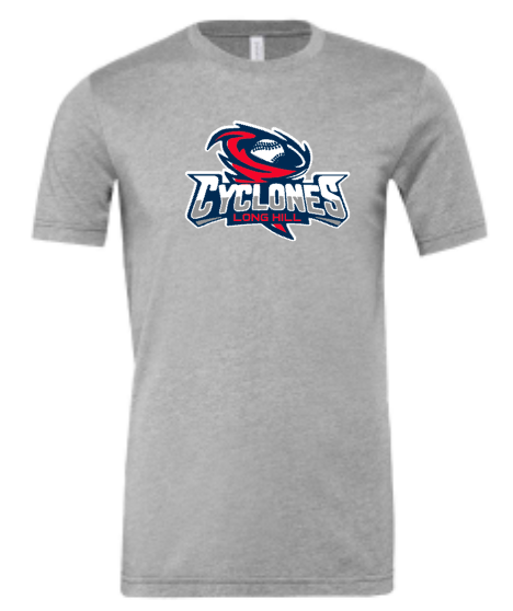 LHBSA T-Shirt Grey Cyclones