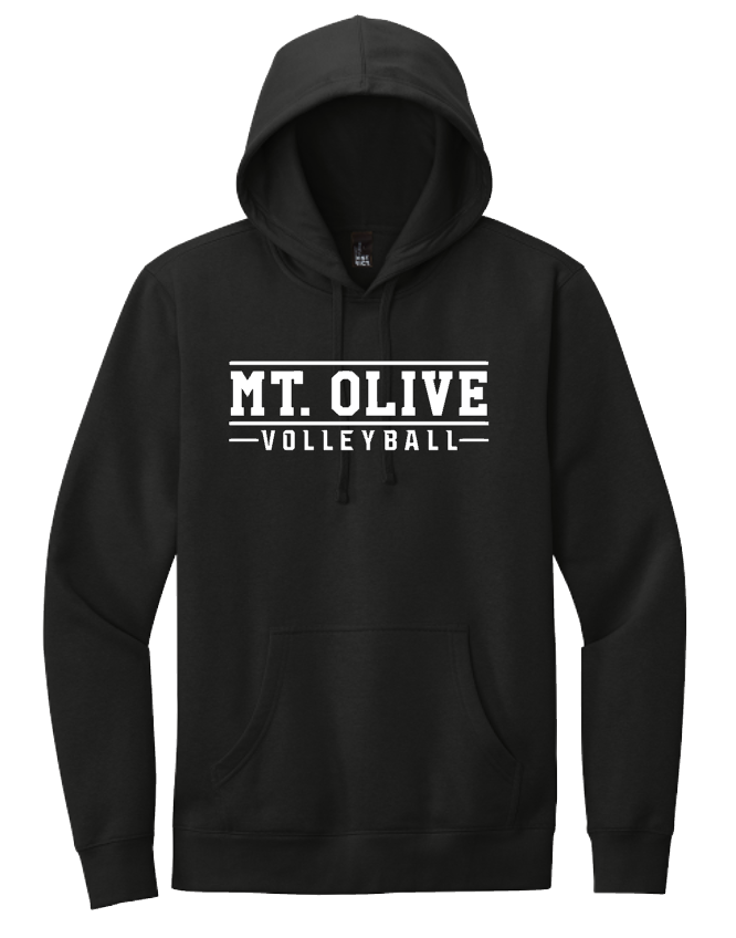 MOHS Volleyball Stamped Hoodie Black