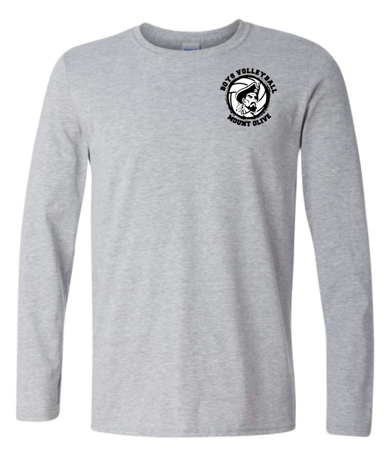 MOHS Volleyball Logo Long Sleeve Tee