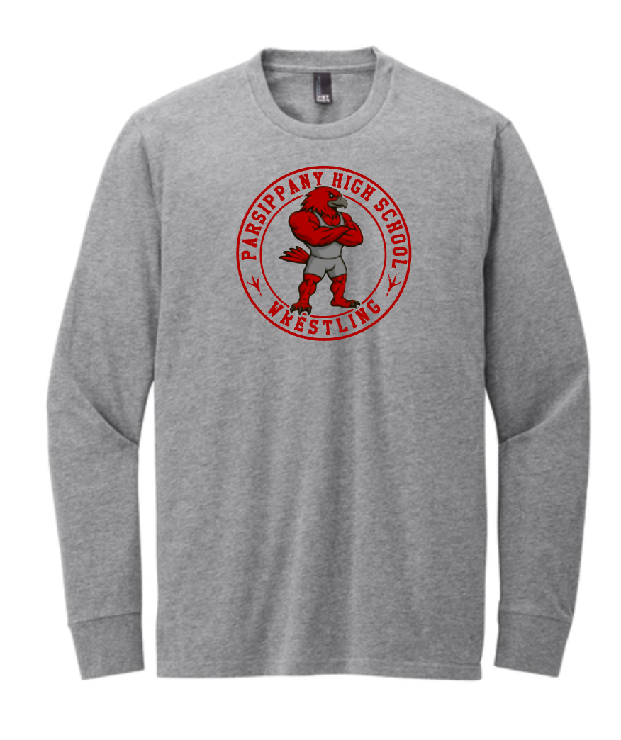 PHS Redhawks Wrestling Cotton Long Sleeve Tee