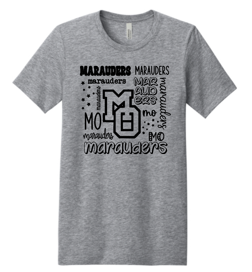 CMS - MO Marauders Word Cloud Tee