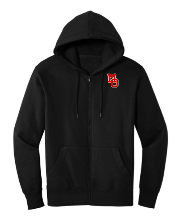 MOMS Full Zip MO Hoodie - Black