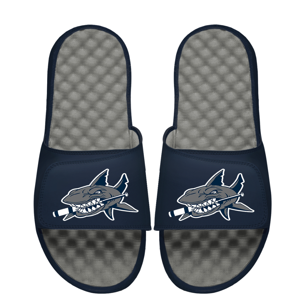 Long Island Sharks Slides - Navy