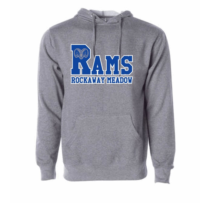 Rockaway Meadow Rams Hoodie Grey