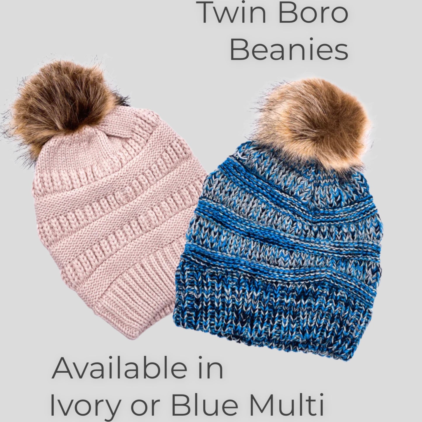 Twin Boro Beanies (pre-sale)