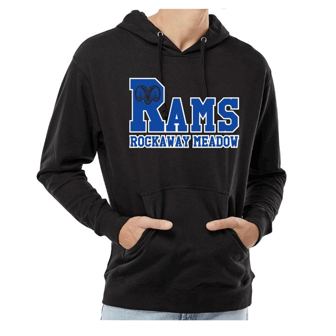 Rockaway Meadow Rams Hoodie Black