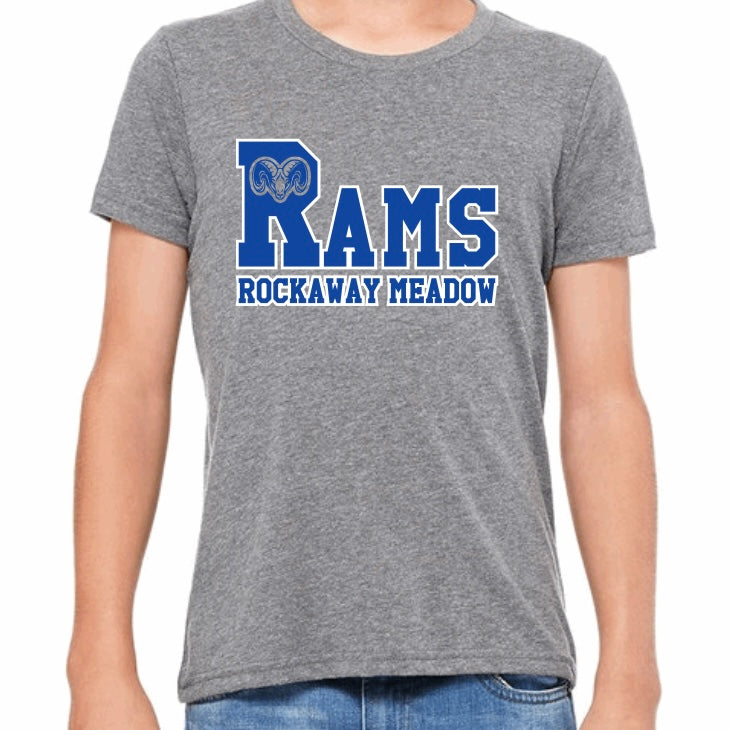 Rockaway Meadow Rams Tee Grey