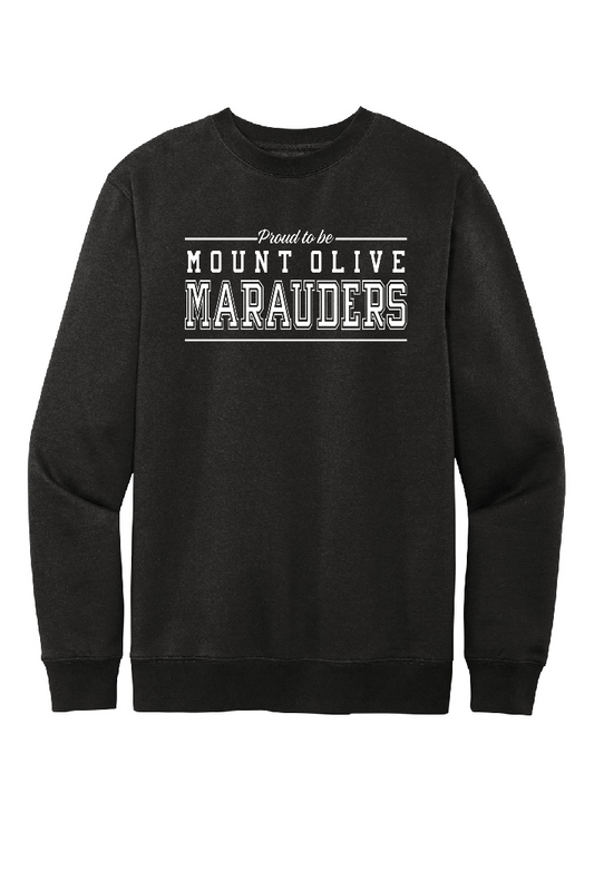 CMS - Mount Olive Marauders Crew Black