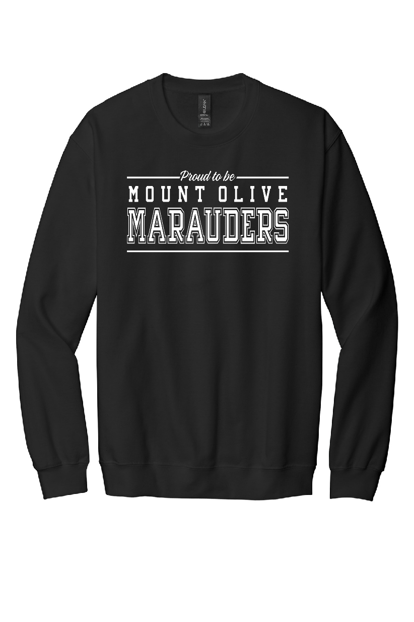 CMS - Mount Olive Marauders Crew Black