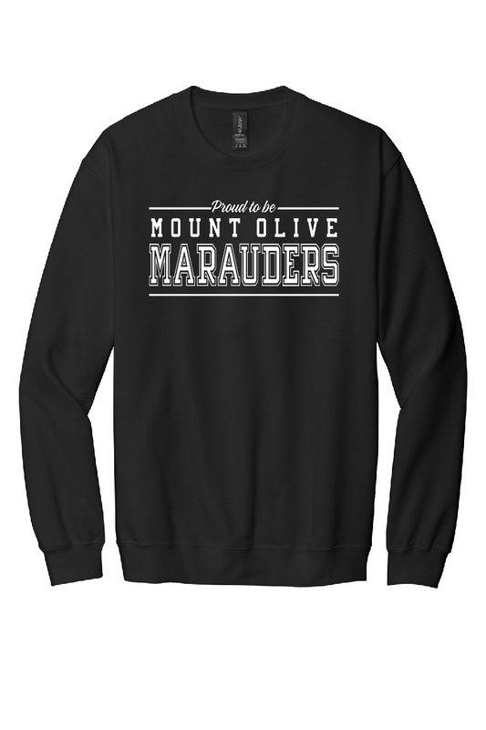 CMS - Mount Olive Marauders Crew Black