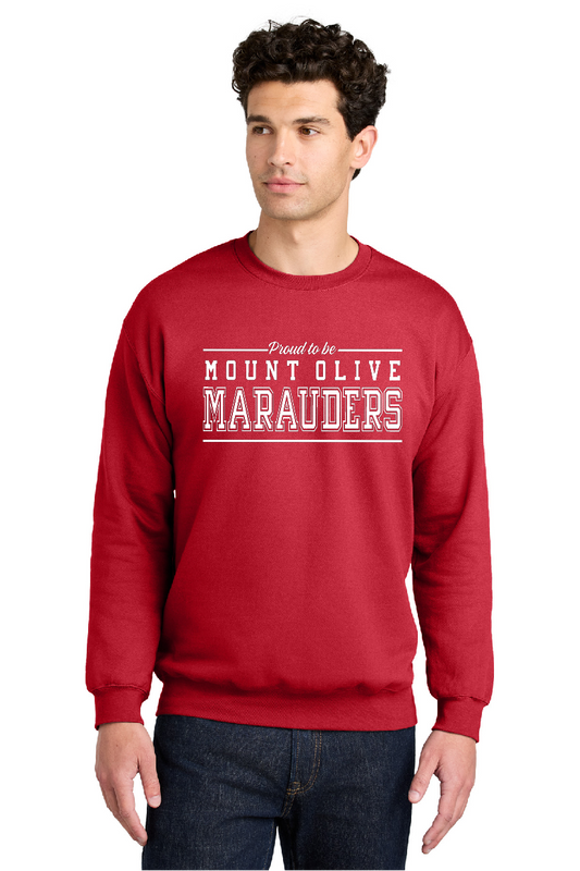 CMS - Mount Olive Marauders Crew Red