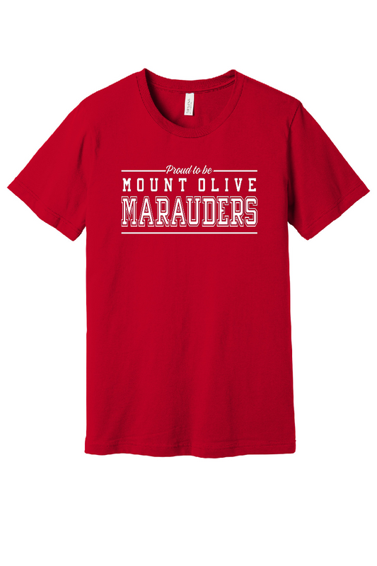 CMS - Mount Olive Marauders '25 Tee Red