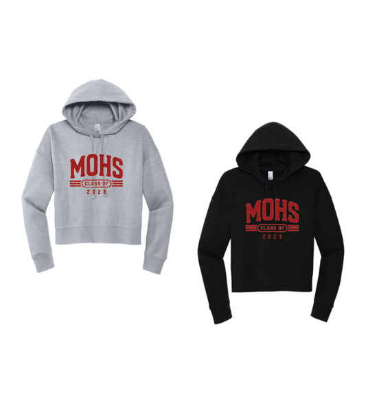 MOHS "Class of" Crop Hoodie