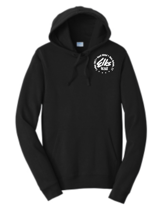 Elks Hard Hittin' Hoodie - Black