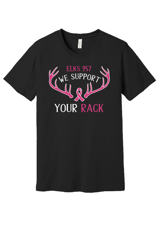 Elks 957 Support your Rack (Unisex - 2 colors!)