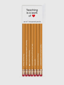 Teacher Pencil Set
