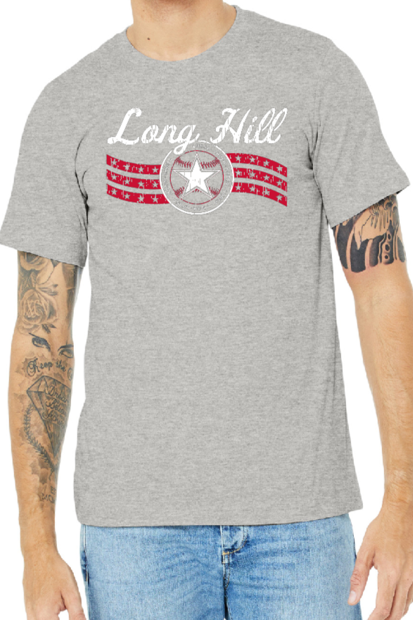 LHBSA T-Shirt Grey Retro