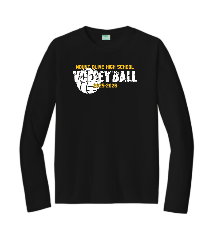 MOBVB Performance Long Sleeve Tee Black