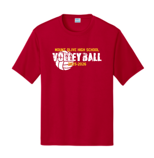 MOBVB Performance Tee Red