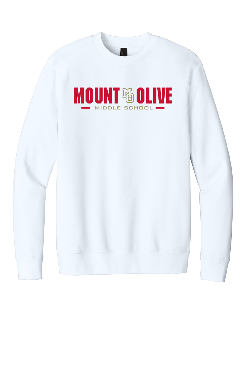 MOMS Gold MO Crew - White