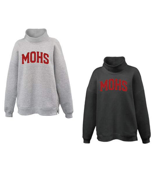 MOHS Oversize Mockneck