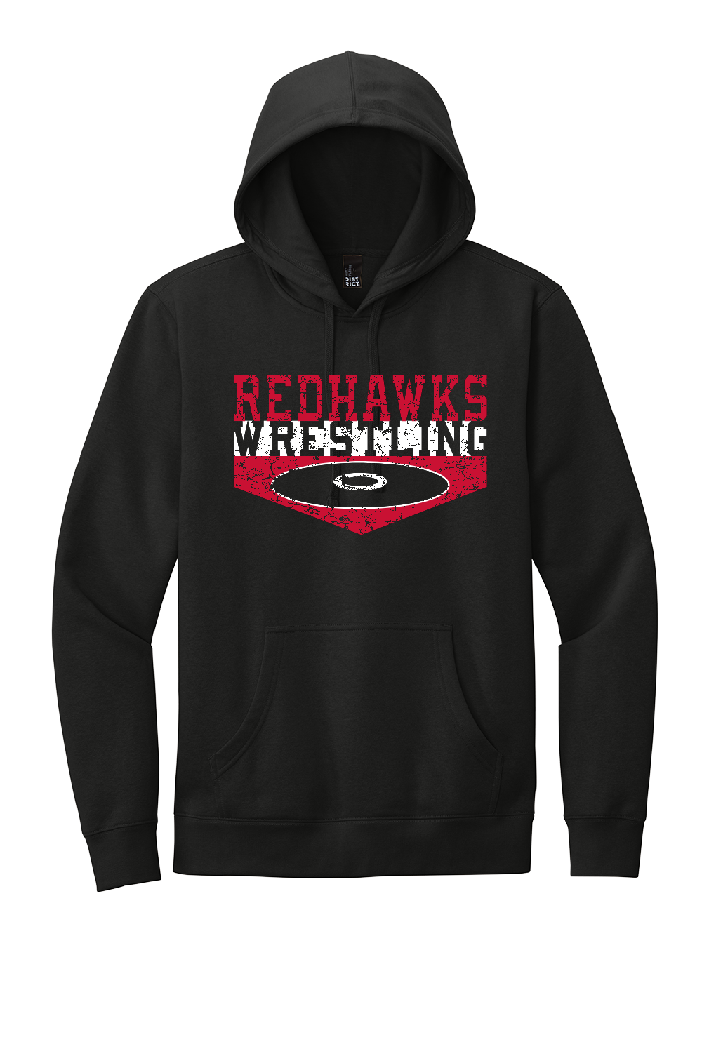 PHS Redhawks Wrestling Black Hoodie