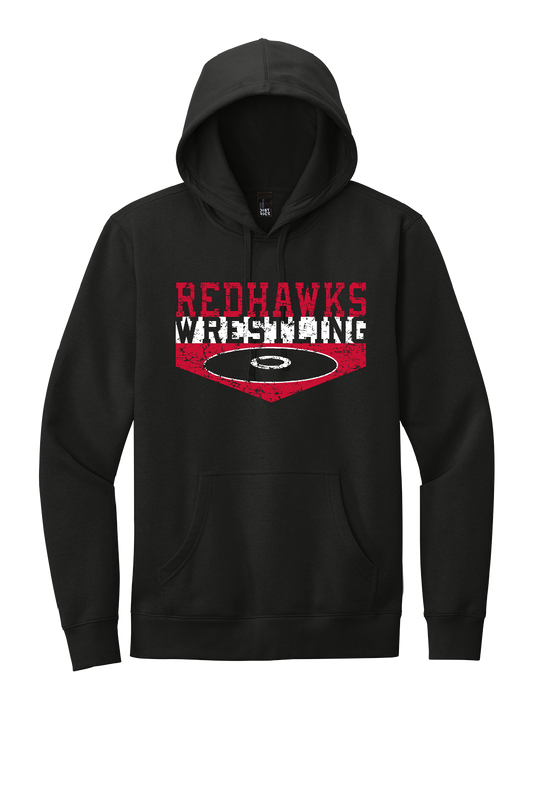 PHS Redhawks Wrestling Black Hoodie