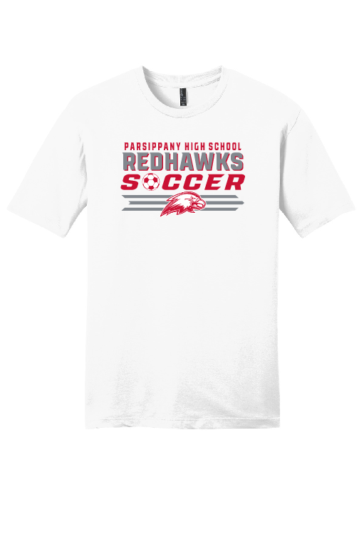 PHS Soccer White Cotton Tee