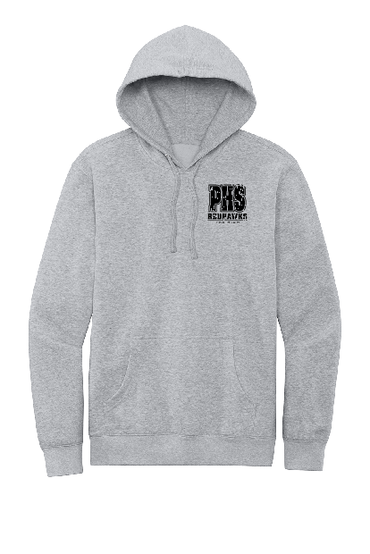 PHS Redhawks Stacked Grey Hoodie