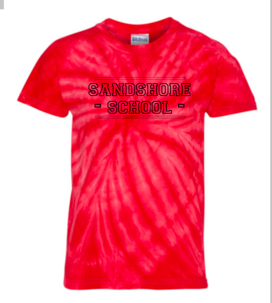 Sandshore Spirit Tee- TieDye Red Sandshore