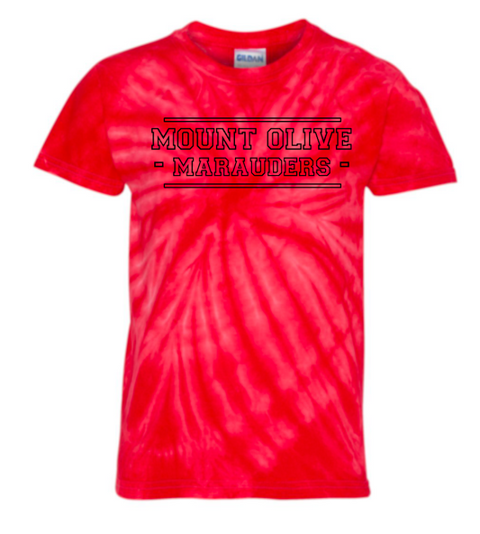 Sandshore Spirit Tee - TieDye Red Marauders