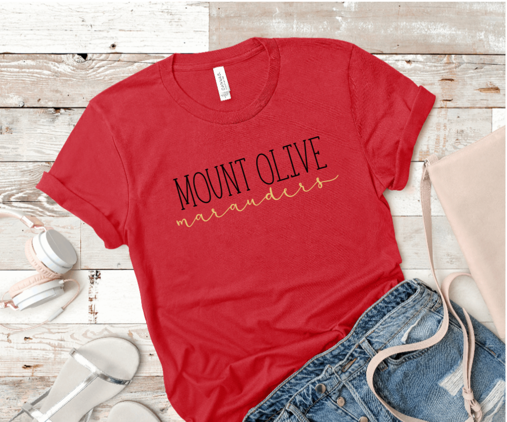 Mount Olive Marauders Script