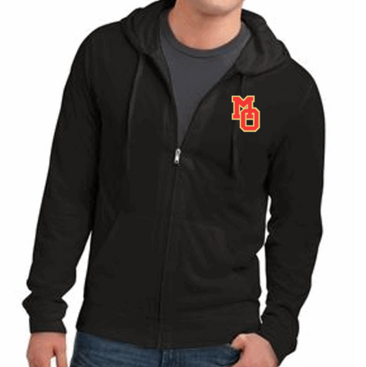 Mount Olive for Life Zip Up Hoodie - Black