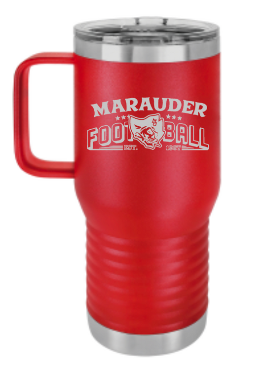 Marauder Football Tumbler