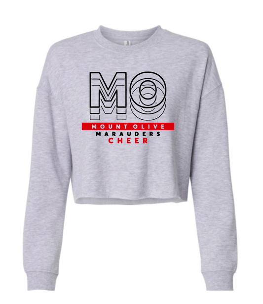 MO Cheer Crop Hoodie & Crew