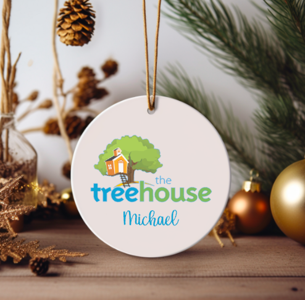 Tree House Ornament