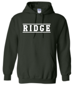 Ridge Green Hoodie - Ridge (only)