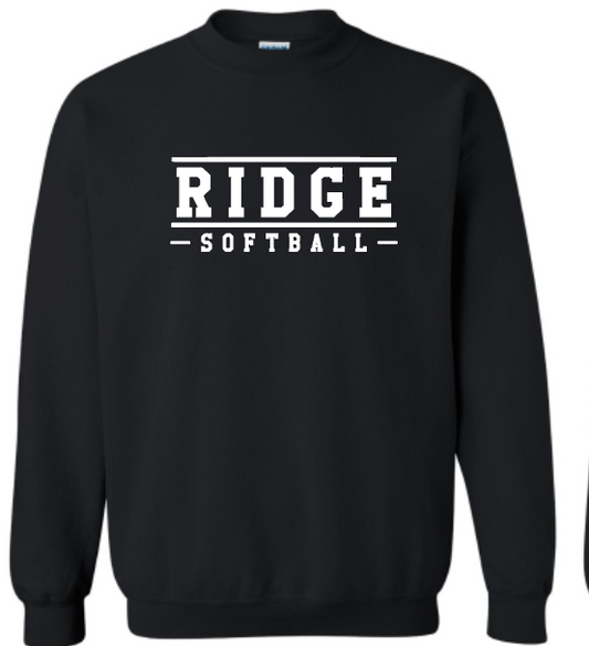 Ridge Black Crewneck - Bold