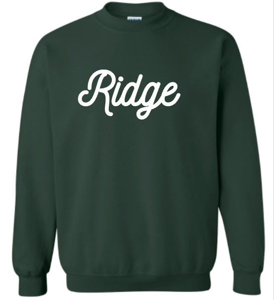 Ridge Green Crewneck - Retro