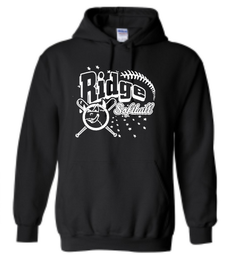 Ridge Black Hoodie - Fun