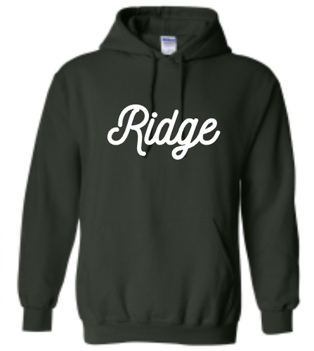 Ridge Green Hoodie - Retro